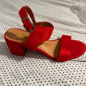 Red Sandal Heel